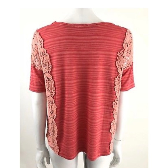 We The Free by Free People Sz Small Orange Top - Picture 3 of 4